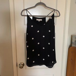 Loft - Polka Dot Blouse (EUC)